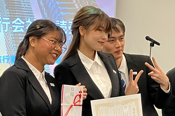 準グランプリ受賞の流通科学大学