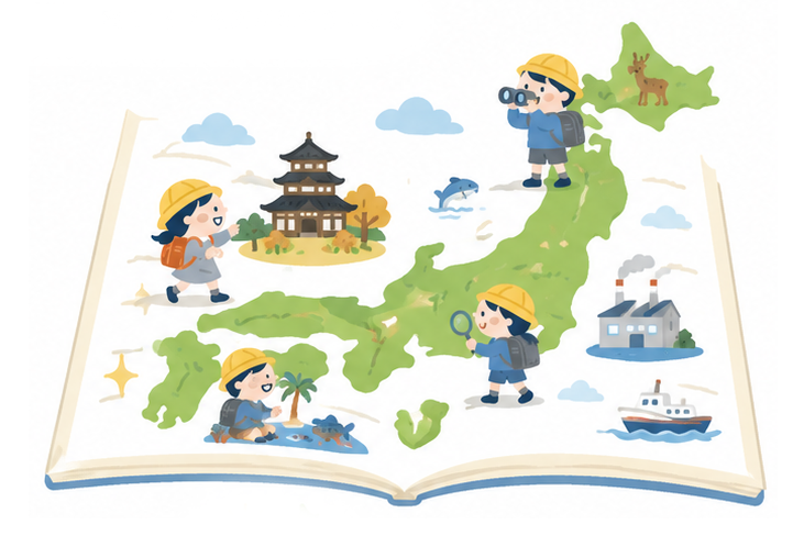教室を飛び出そう!日本各地が、教科書になる。